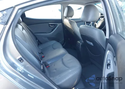 2013 Hyundai Elantra Limited from USA, damaged, VIN KMHDH4AE6DU945315